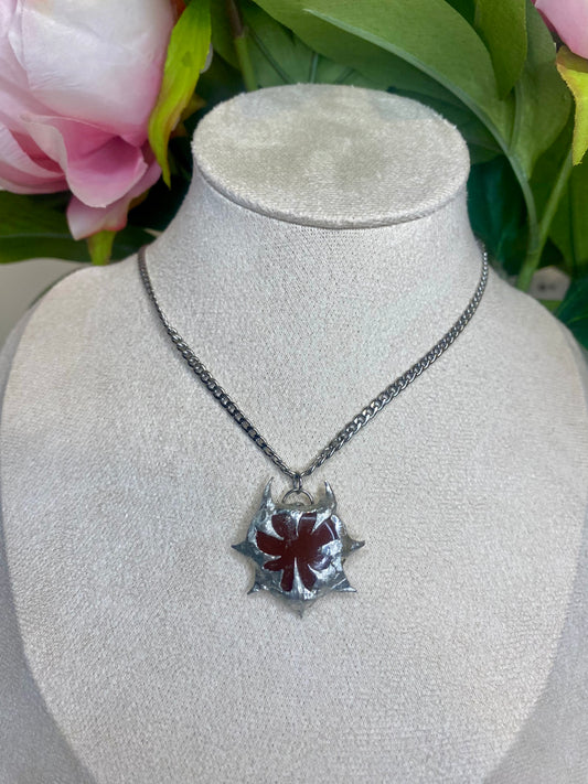 Red Spiky heart