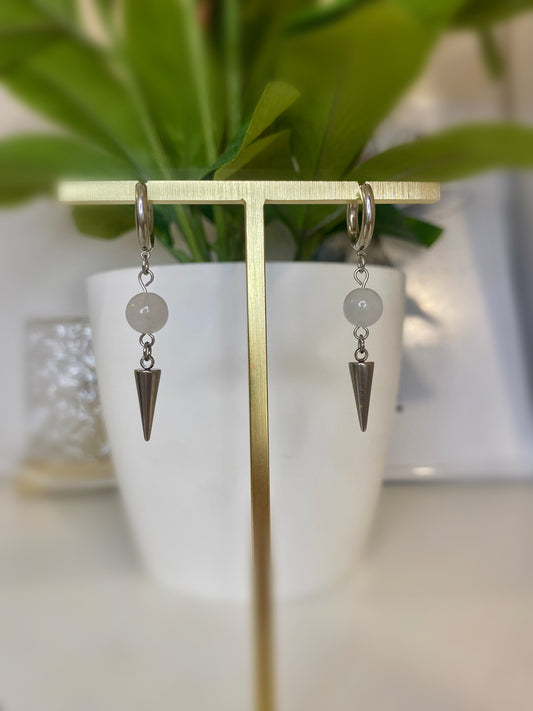 White spike Silver